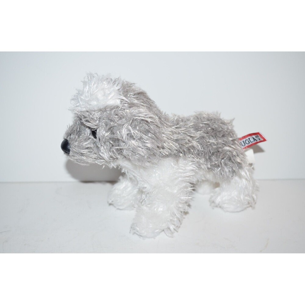 Moses Old English Sheepdog  Douglas Toy Shaggy‎ Puppy dog Gray White